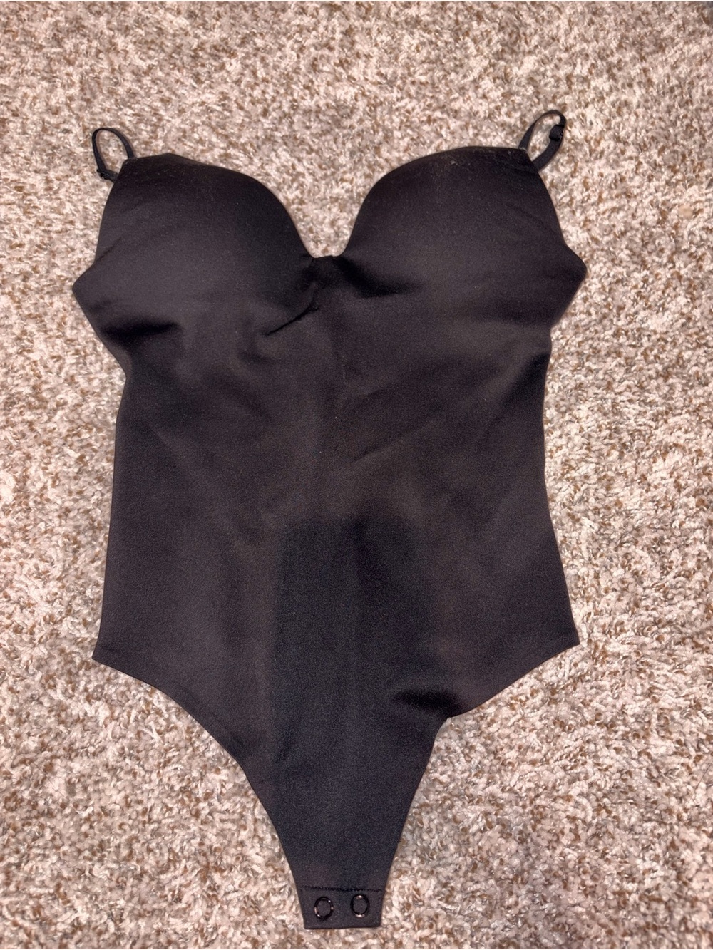 Victoria's Secret Black push up body suit. Never worn but washed.